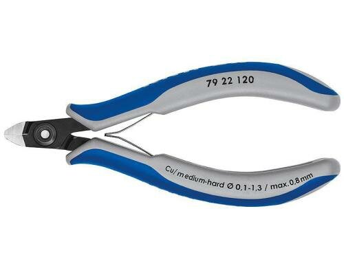 Knipex Präz.-Elektr.-Seitenschneider 120 mm brüniert