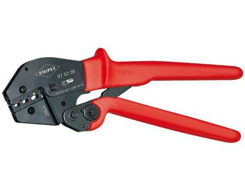 Knipex Crimpzange brüniert 250 mm 0,5-6,0 mm² isol.