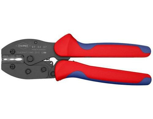 Knipex PreciForce Crimpzange brüniert 220mm 0,5-6,0 mm²