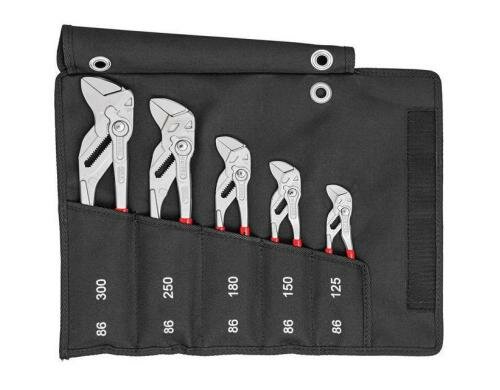 Knipex Zangenschlüssel-Set 5-teilig in Kult Tasche