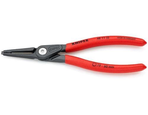 Knipex Präz.-Sicherungsringzange 180 mm grau atramentiert