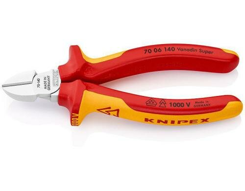 Knipex Seitenschneider verchromt 140 mm 1000V