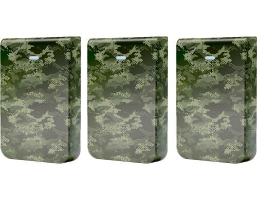 Ubiquit IW-HD-CF-3-Set 3er Set tarnfarbe Abdeckung für InWall-HD