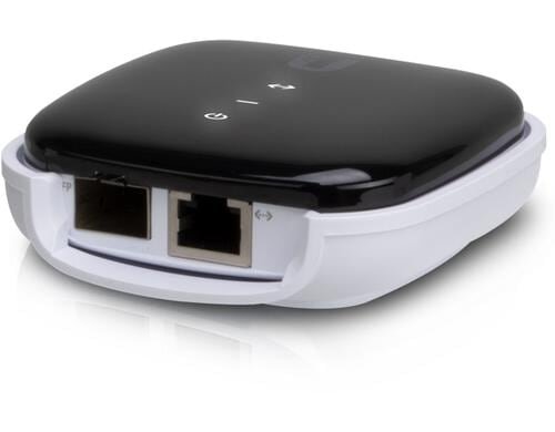 Ubiquiti Medienkonverter UF-AE: SFP - RJ-45 1Gbps, 24V PoE Injector, 802.3af support