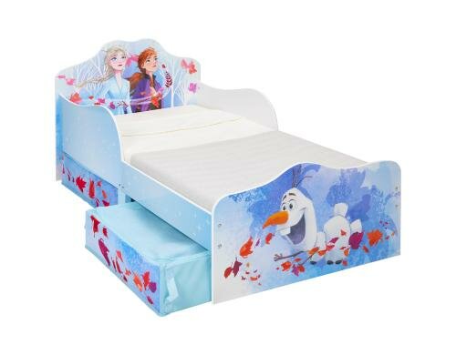 World Apart Kinderbett Frozen 2 mit Schubladen aus Stoff