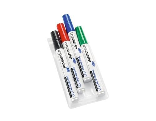 Legamaster Boardmarker TZ1 4er Set assort. schwarz, rot, blau, grün