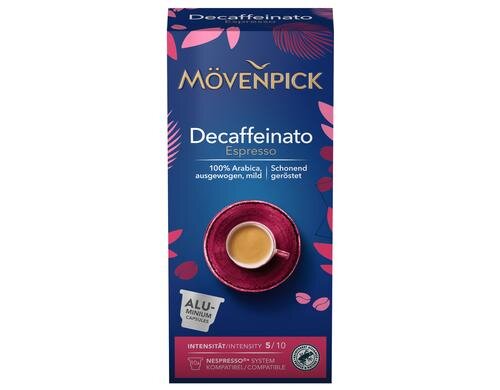 Mövenpick Decaffeinato NPX Kapsel 10 Kapseln