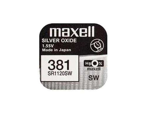 Maxell  Knopfzelle SR1120SW 10er vergl. V381