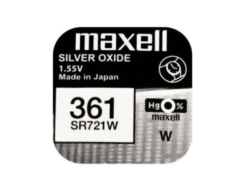 Maxell  Knopfzelle SR721W 10er vergl. V361