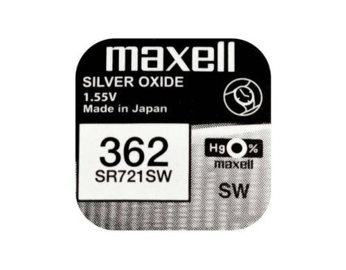 Maxell  Knopfzelle SR721SW 10er vergl. V362