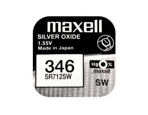 Maxell  Knopfzelle SR712SW 10er vergl. V346
