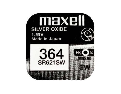 Maxell  Knopfzelle SR621SW 10er vergl. V364