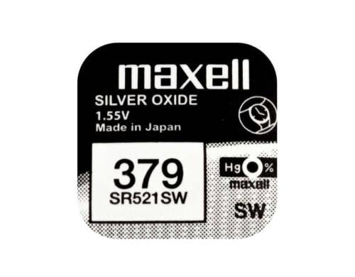 Maxell  Knopfzelle SR521SW 10er vergl. V379