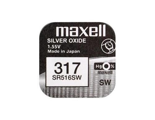 Maxell  Knopfzelle SR516SW 10er vergl. V317