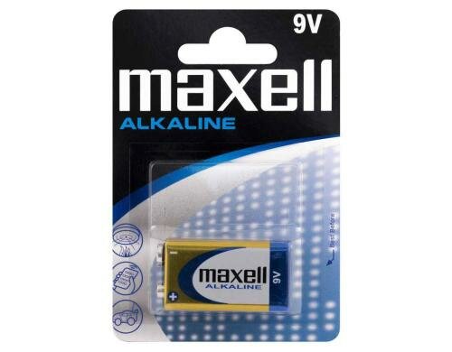 Maxell Batterie 9V 1 Stück vergl. 6LR61, Blister