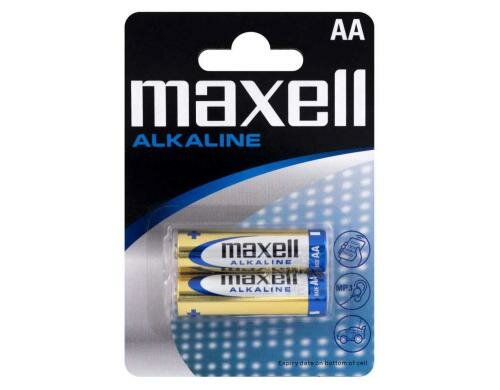 Maxell Batterie AA 2 Stück vergl. LR06, Blister