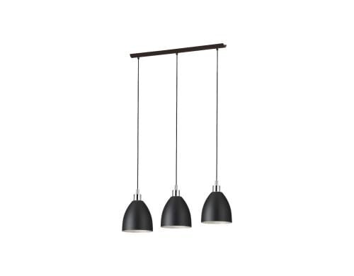 EGLO MAREPERLA Hängel. schwarz, Kristall Stars of Light / exkl. 3x E27 60W