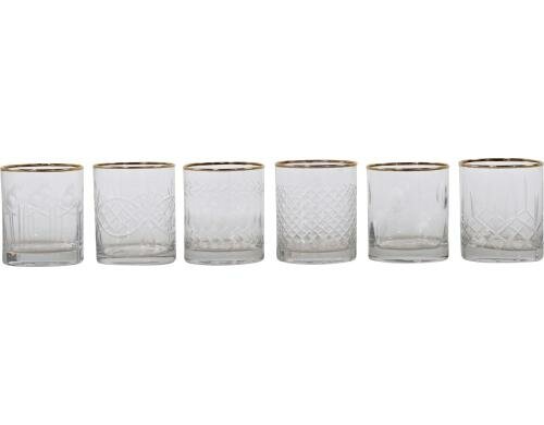 Hoff Interieur Trinkglas Celestioa 6er Set ø7x8cm