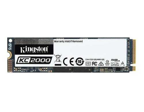 SSD Kingston KC2000 500GB, PCIe NVMe M.2, lesen 3000, schreiben 2000 (M.2 2280)