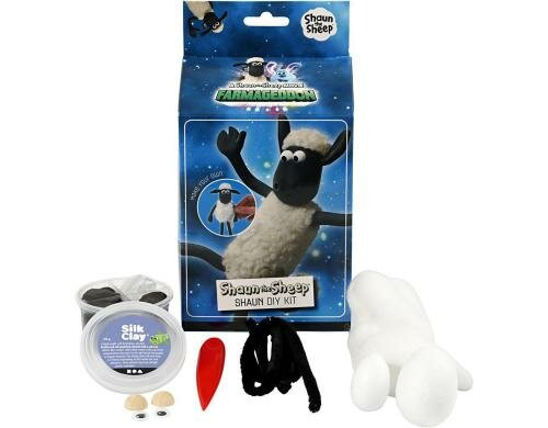 Creativ Company Foam & Silk Clay Set Shaun das Schaf