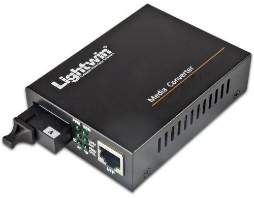 Lightwin Medienkonverter:1000Mbps WDM: 40Km Singlemode Simplex Tx1550nm, LB40, SC-Port