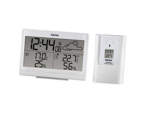 Hama Wetterstation EWS-890 elektronisch inkl. Batterien, weiss