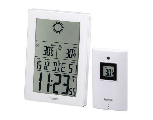 Hama Wetterstation EWS-3100 inkl. Batterien, weiss