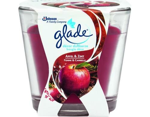 Glade by Brise Décor Apfel & Zimt 70 g Duftkerze