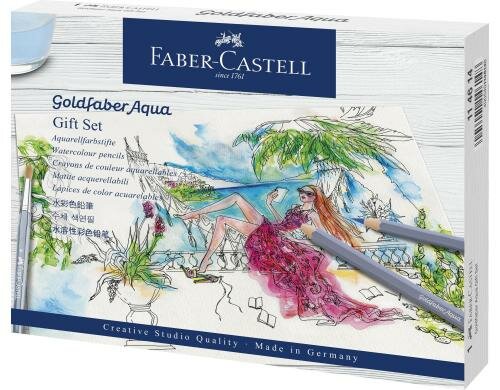 FABER-CASTELL Goldfaber Aquarellstift Geschenketui