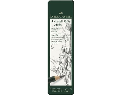 Faber-Castell  Bleistift Castell 9000 Jumbo