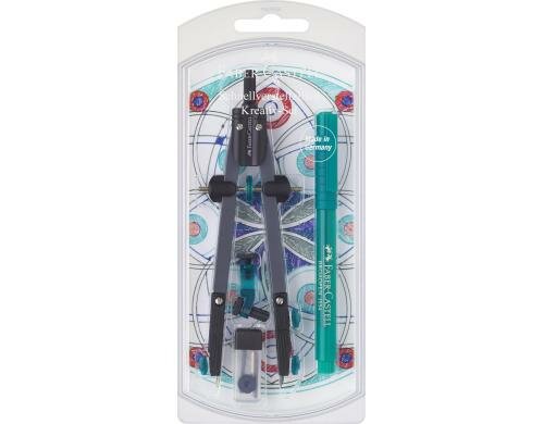 Faber-Castell Schnellverstellzirkel Kreativ Set