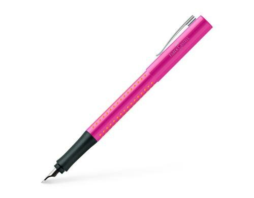 FABER-CASTELL Füllfederhalter Grip 2010 pink-organge, M