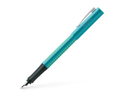 FABER-CASTELL Füllfederhalter Grip 2010 türkus-hellgrün, M