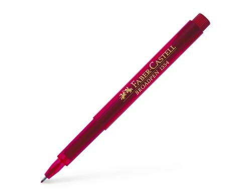 Faber-Castell Fineliner Broadpen 1554 rot
