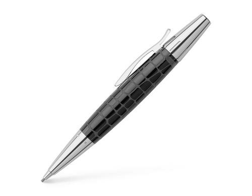 FABER-CASTELL Drehbleistift e-motion Edelharz Croco