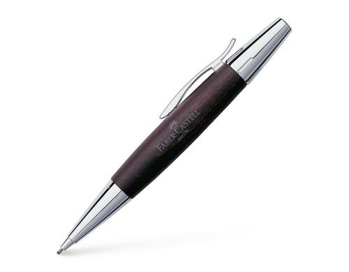 FABER-CASTELL Drehbleistift e-motion dunkelbraun