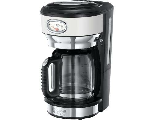 Russell Hobbs Kaffeemaschine 21703-56 Retro 10 Tassen Fassungsvermögen (1.25l)