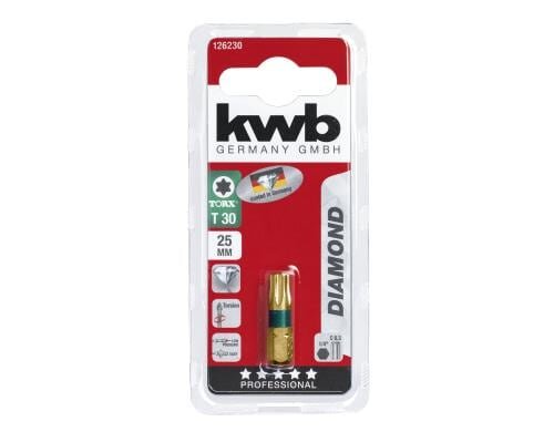 KWB Bit 25mm Torx 30 Diamond SB Professional