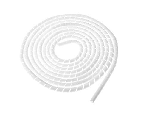 Plica Spiralschlauch NW10, 5m weiss, 8-30mm Durchmesser