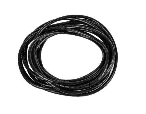 Plica Spiralschlauch NW6, 5m schwarz, 5-20mm Durchmesser