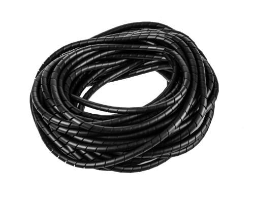 Plica Spiralschlauch NW12, 25m schwarz, 10-40mm Durchmesser