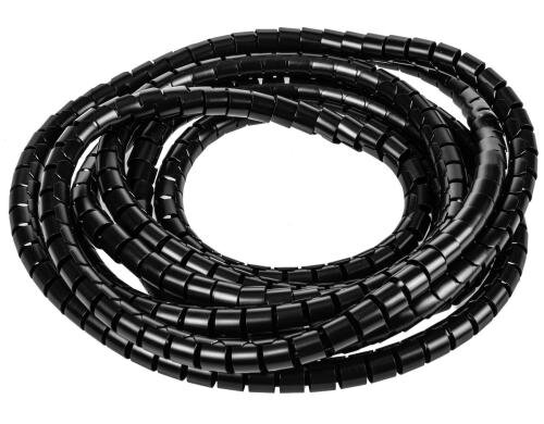 Plica Spiralschlauch Quick-Tube PP 50m Durchmesser 15mm, schwarz