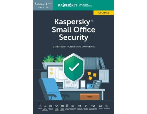 Kaspersky Small Office Security Swiss Ed. Box, Upgrade, D/F/I, ohne Konsole!