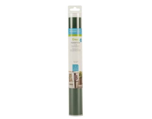 Cricut Vinylfolie Premium Grün Forest 1 Rolle à 30.5 x 122 cm, permanent klebend