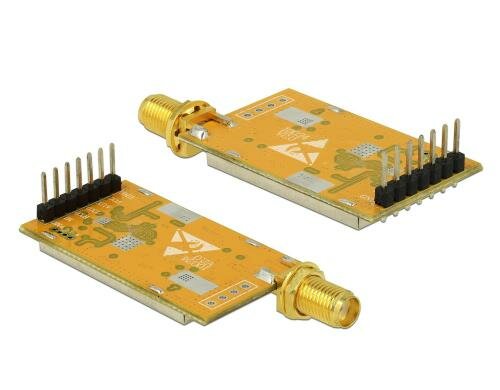 Delock IoT LoRa Funkmodul, 868MHZ Pfostenstecker zu SMA Buchse, 3.3 V