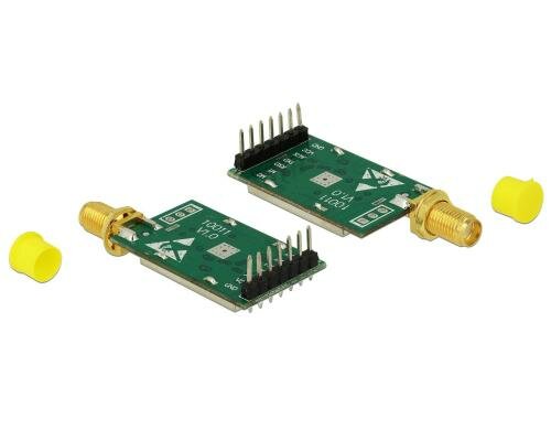 Delock IoT LoRa Funkmodul, 868MHZ Pfostenstecker zu SMA Buchse, 3.3 V