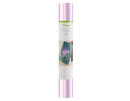 Cricut Vinylfolie Holographisch Opal 1 Rolle à 30.5 x 122 cm, wiederablösbar