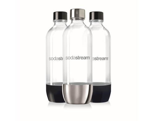 Metal Edition Triopack 3 x 1 L Flasche (2 x schwarz / 1 x inox)