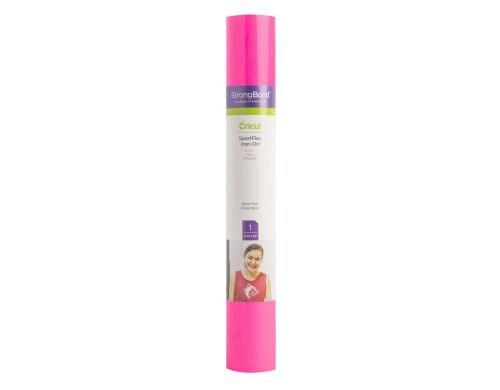 Cricut Aufbügelfolie Sportflex neonpink 1 Rolle à 30 x 61 cm