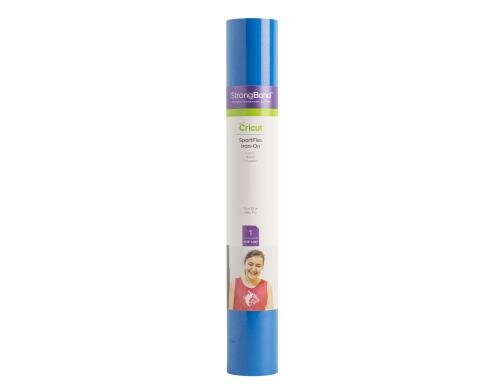 Cricut Aufbügelfolie Sportflex blau 1 Rolle à 30 x 61 cm